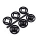 Capse de cusut din plastic, ø7 mm - ø15 mm - Transparent (100 Buchete) Capse de cusut din plastic, ø7 mm - ø15 mm - Transparent (100 Buchete)