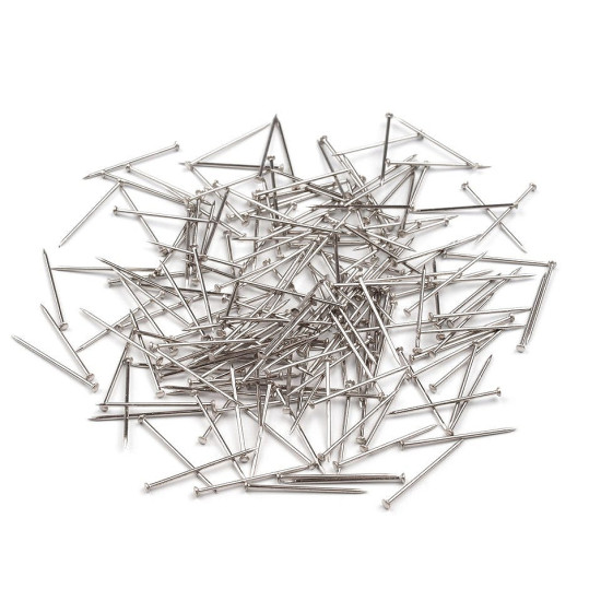 Bolduri, lungime 18 mm - Nichel (20 Cutii) Bolduri, lungime 18 mm - Nichel (20 Cutii)