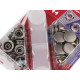 Capse metalice cu aplicator, finisaj alamă antică, ø15 mm - Alamă antică (1 Card) Capse metalice cu aplicator, finisaj alamă antică, ø15 mm - Alamă antică (1 Card)