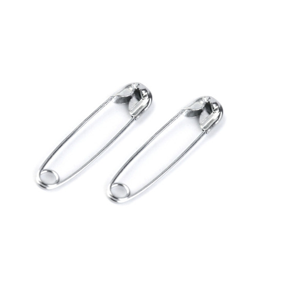 Ace de siguranță, lungime 28 mm - Auriu (100 Buchete) Ace de siguranță, lungime 28 mm - Auriu (100 Buchete)