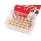 Capse de cusut din plastic, ø7 mm - ø15 mm - Transparent (1 Blister) Capse de cusut din plastic, ø7 mm - ø15 mm - Transparent (1 Blister)