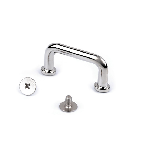 Inel / buclă cu șurub 22 mm - Auriu clasic (40 Seturi)