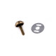 Ţinte metalice / piciorușe metalice genți, ø10 mm - Alamă antică (10 Seturi) Ţinte metalice / piciorușe metalice genți, ø10 mm - Alamă antică (10 Seturi)