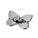 Închizătoare geantă fluture 37x52 mm - Nichel (1 Set) Închizătoare geantă fluture 37x52 mm - Nichel (1 Set)