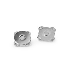 Inchizatori / capse magnetice  ø10 mm - Nichel (10 Seturi)