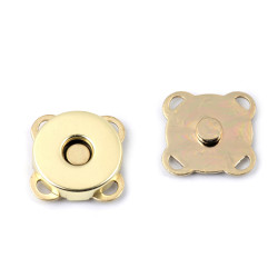 Inchizatori / capse magnetice ø14 mm - Auriu clasic (100 Seturi)
