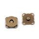 Inchizatori / capse magnetice ø14 mm - Auriu clasic (5 Seturi) Inchizatori / capse magnetice ø14 mm - Auriu clasic (5 Seturi)