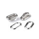 Ocheți ovali 4x12 mm - Nichel (50 Perechi) Ocheți ovali 4x12 mm - Nichel (50 Perechi)