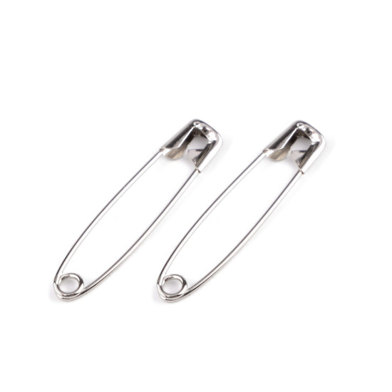 Ace de siguranță lungime 38 mm - Nichel (144 Buchete) Ace de siguranță lungime 38 mm - Nichel (144 Buchete)