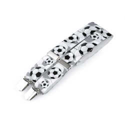Bretele copii tip y, 70 cm, diverese modele - Alb-negru (1 Bucată)