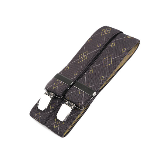 Bretele pantaloni tip x, diverse modele - Vișiniu (1 Bucată)