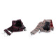 Bretele pantaloni, lățime 3,5 cm, lungime 120 cm - Bordo (1 Bucată) Bretele pantaloni, lățime 3,5 cm, lungime 120 cm - Bordo (1 Bucată)