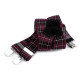 Bretele pantaloni, lățime 3,5 cm, lungime 120 cm - Bordo (1 Bucată) Bretele pantaloni, lățime 3,5 cm, lungime 120 cm - Bordo (1 Bucată)