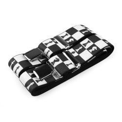 Bretele latime 4 cm lungime 120 cm - Negru (1 Bucată)