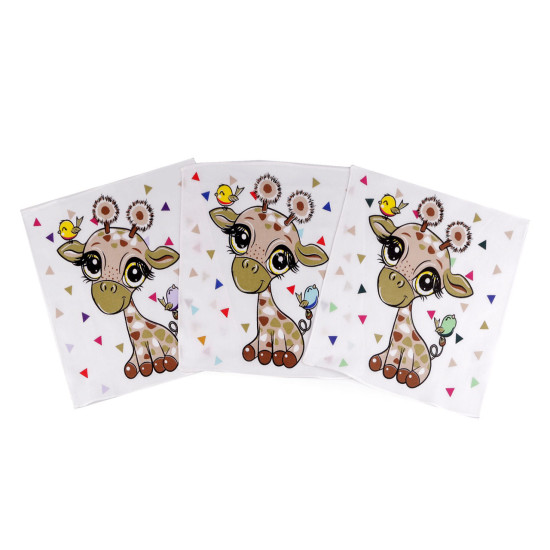 Batiste copi, 6 buc/set - Mix modele (3 Saci) Batiste copi, 6 buc/set - Mix modele (3 Saci)