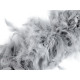 Șirag fulgi boa, pene curcan 60g, lungime 1,8m - Verde închis (6 Bucăți) Șirag fulgi boa, pene curcan 60g, lungime 1,8m - Verde închis (6 Bucăți)