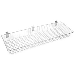 Coș din plasă de sârmă pentru stand - Platinum (1 Bucată)