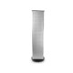 Stand rotativ cu panou perforat, 39x39x171 cm - Argintiu (1 Bucată) Stand rotativ cu panou perforat, 39x39x171 cm - Argintiu (1 Bucată)
