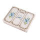Batiste damă brodate, 3 buc/set - Mix aleatoriu de variante (1 Cutie) Batiste damă brodate, 3 buc/set - Mix aleatoriu de variante (1 Cutie)