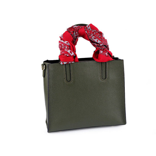 Batic bumbac, imprimeu floral, 70x70 cm - Negru (1 Bucată)
