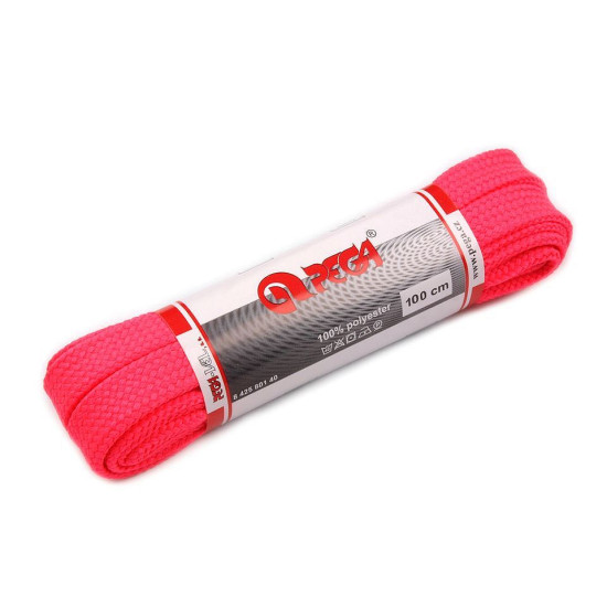 Șireturi colorate, 100 cm - Roz neon (10 Perechi) Șireturi colorate, 100 cm - Roz neon (10 Perechi)