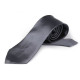 Cravată satin - Negru (6 Bucăți) Cravată satin - Negru (6 Bucăți)