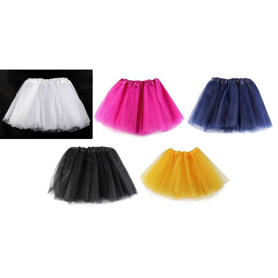 Fustă de carnaval - Roz (5 Bucăți) Fustă de carnaval - Roz (5 Bucăți)