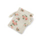 Săculeţ bumbac, imprimeu floral, 10x12 cm - Ecru deschis (30 Bucăți) Săculeţ bumbac, imprimeu floral, 10x12 cm - Ecru deschis (30 Bucăți)