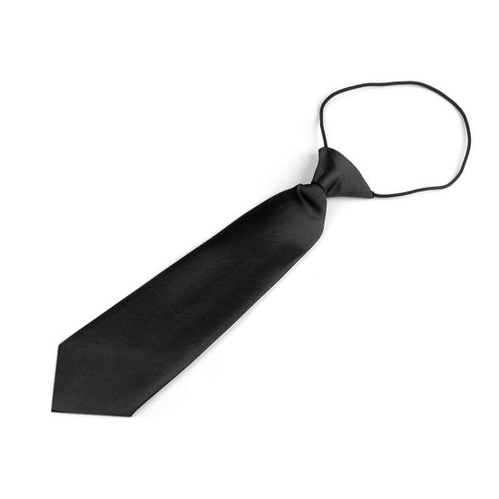 Cravată copii, 7x27 - Negru (1 Bucată)