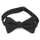 Papion din satin - Negru (1 Bucată) Papion din satin - Negru (1 Bucată)