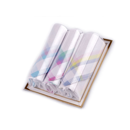 Batiste damă, 3 buc/set - Mix aleatoriu de variante (3 Cutii) Batiste damă, 3 buc/set - Mix aleatoriu de variante (3 Cutii)