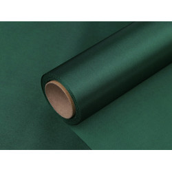 Satin, lățime 36 cm - Verde închis (36 Metri)