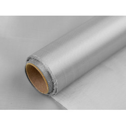 Satin, lățime 36 cm - Argintiu închis (36 Metri)