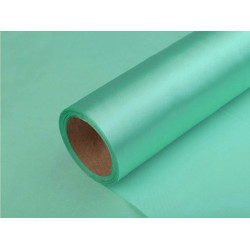 Satin, lățime 36 cm - Verde mentă (36 Metri)