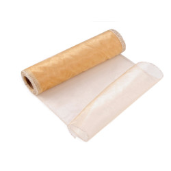 Organza, lățime 21 cm - Auriu (9 Metri)