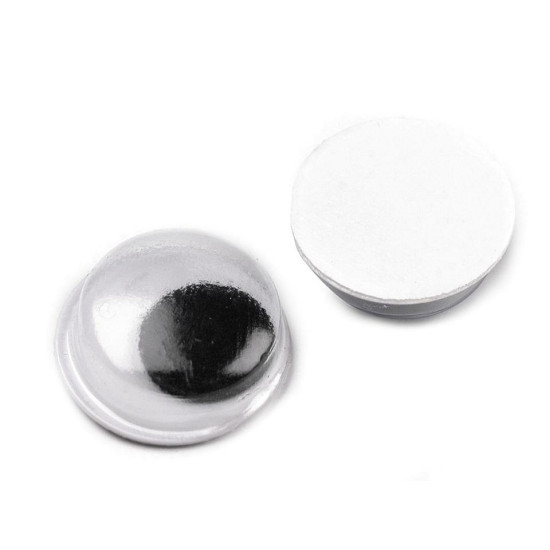 Ochi mobili autoadezivi, ø12 mm - Conform imaginii (200 Bucăți)