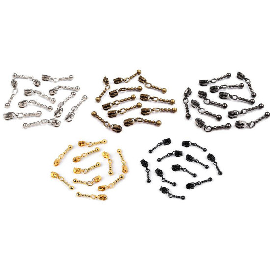Cursor fermoar spiralat, no 3 - Alamă antică (100 Bucăți) Cursor fermoar spiralat, no 3 - Alamă antică (100 Bucăți)