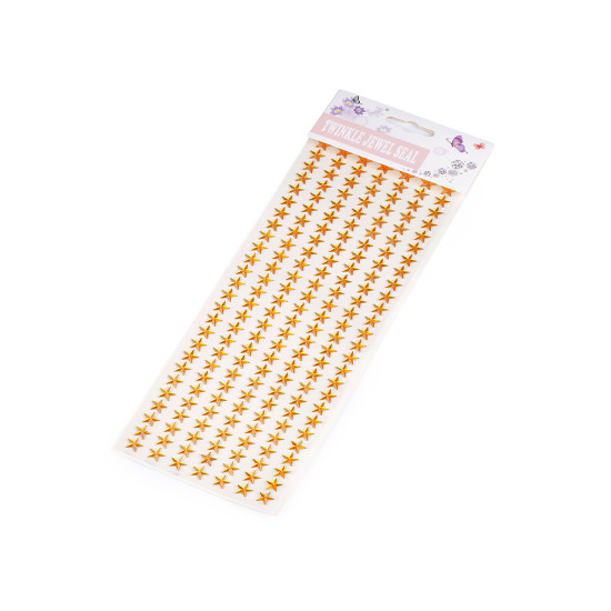 Steluțe autoadezive, ø10 mm - Argintiu mediu (1 Card) Steluțe autoadezive, ø10 mm - Argintiu mediu (1 Card)