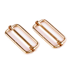 Cataramă de ajustare, 33 mm - Auriu rose (10 Bucăți)