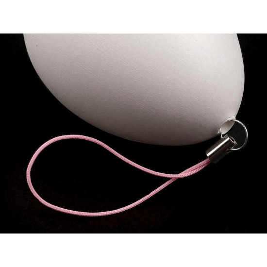 Ouă din plastic cu agățătoare, 46x64 mm - Alb lăptos (96 Bucăți) Ouă din plastic cu agățătoare, 46x64 mm - Alb lăptos (96 Bucăți)