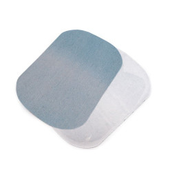 Petice termoadezive jeans, 13x18 cm - Bleu gris (1 Sac)