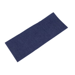 Petice termoadezive jeans, 17x43 cm - Albastru întunecat (1 Bucată)