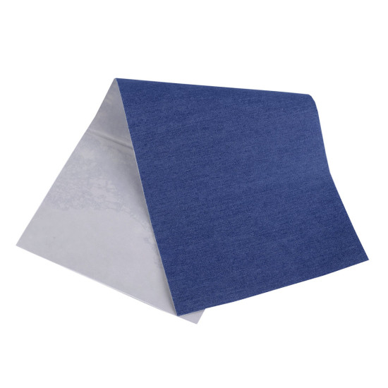 Petice termoadezive jeans, 17x43 cm - Gri albăstrui închis (3 Bucăți) Petice termoadezive jeans, 17x43 cm - Gri albăstrui închis (3 Bucăți)