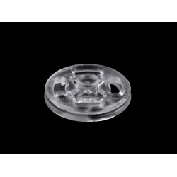 Capse de cusut din plastic, ø13 mm, ø15 mm - Transparent (10 Perechi)