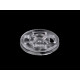 Capse de cusut din plastic, ø13 mm, ø15 mm - Transparent (10 Perechi) Capse de cusut din plastic, ø13 mm, ø15 mm - Transparent (10 Perechi)