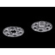 Capse de cusut din plastic, ø13 mm, ø15 mm - Transparent (10 Perechi) Capse de cusut din plastic, ø13 mm, ø15 mm - Transparent (10 Perechi)