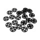 Capse de cusut din plastic, ø13 mm, ø15 mm - Transparent (10 Perechi) Capse de cusut din plastic, ø13 mm, ø15 mm - Transparent (10 Perechi)