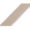 Arici - bandă puf elastică, 20 mm - Bej deschis (1 Metru)