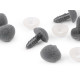 Nas pentru jucării cu dispozitiv de siguranță, 11x14 mm - Albastru deschis (10 Seturi)