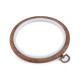 Gherghef / ramă pentru broderie, ø12 cm - Maro (1 Bucată) Gherghef / ramă pentru broderie, ø12 cm - Maro (1 Bucată)